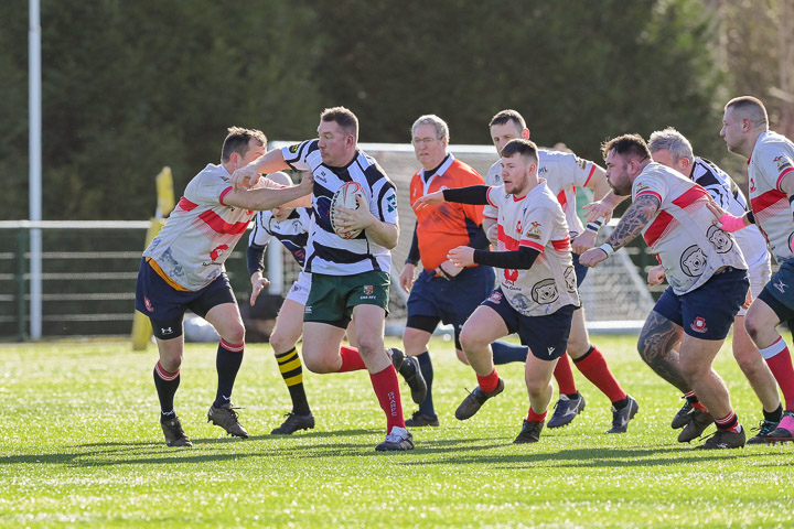 22 February 2025. GHA Auld Barbarians v Kilmarnock Polar Bears