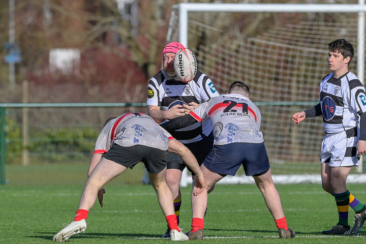 22 February 2025. GHA Auld Barbarians v Kilmarnock Polar Bears