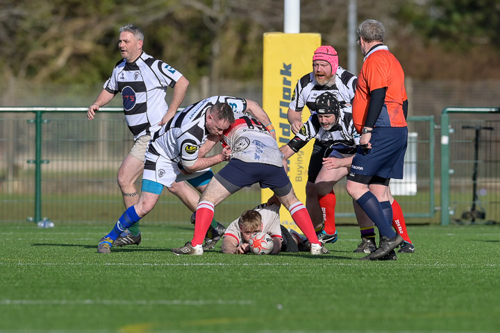 22 February 2025. GHA Auld Barbarians v Kilmarnock Polar Bears